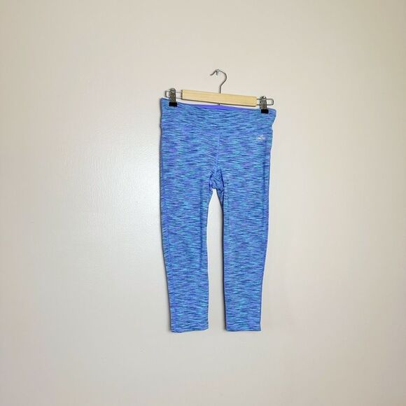 CLEARANCE! Spalding Purple Space-Dye Capris Size S EUC - Picture 1 of 5